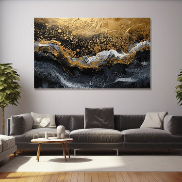 Ocean Abstract Oil Painting